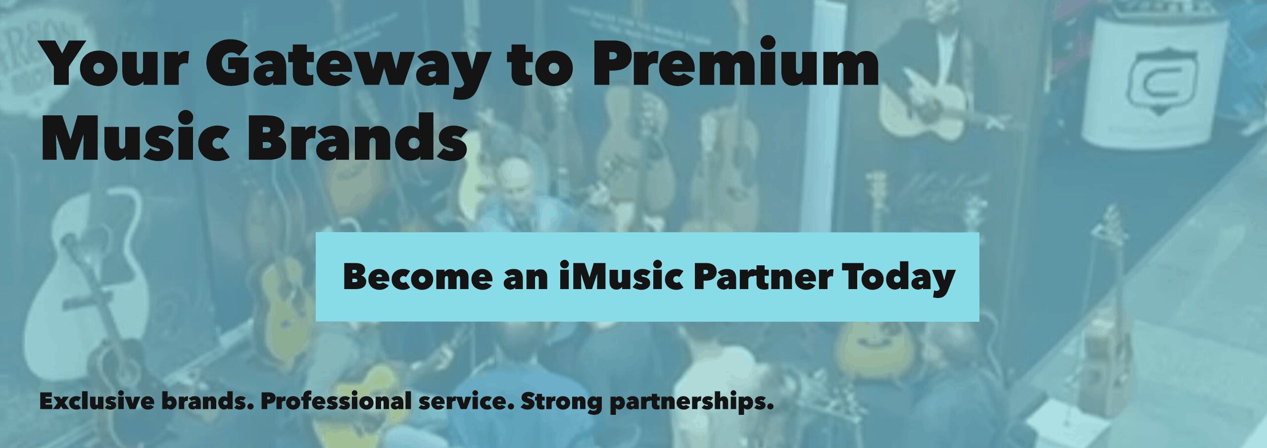 YOUR GATEWAY TO PREMIUM MUSIC BRANDS