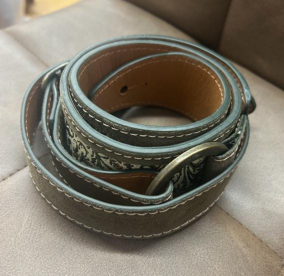 Blue Bell Straps Premium Gitarrengurt Wildleder