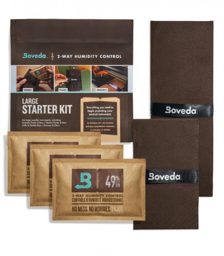 Boveda Large Starter Set - 49%RH f�r Akustikgitarre, Bass, Cello, Kontrabass