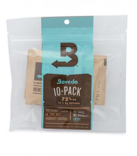 Boveda Size 8, 10-Pack 72% RH - 1 pc.