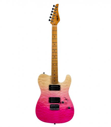 Jet Guitars JT-450 QTPK Transparent Pink