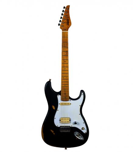 Jet Guitars JS-800 BK Black Relic