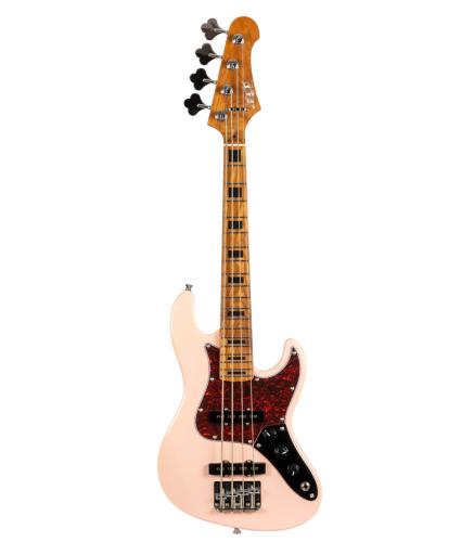 Jet Guitars JB-300 Travel Bass PK Pink