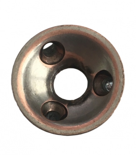 Maybach Teleman Jack Plate, nickel,aged
