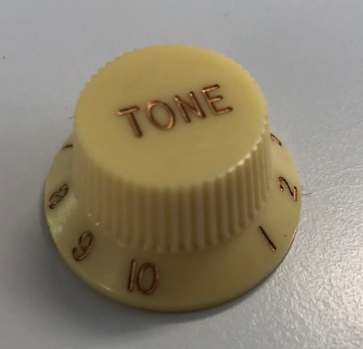 Tone Knob / Ton-Knopf Strat (Cream, New-Look)