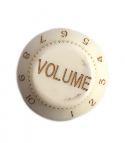 Maybach Stradovari Volume-Knopf (wei�, aged)