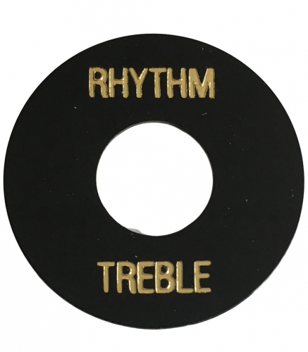 Maybach Lester Rhythm/Treble Ring, Black