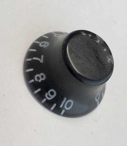 Maybach Knob Black Aged Albatroz / Lester Poti Knopf