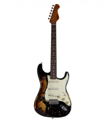 Maybach Stradovari S61 Masterbuilt Black over Sunburst Heavy Relic