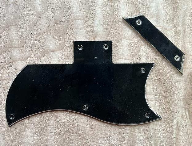 Maybach Albatroz Pickguard Black 3-ply NL