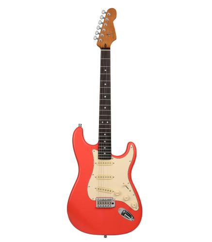 Patina Guitars PS-3 FRD Fiesta Red