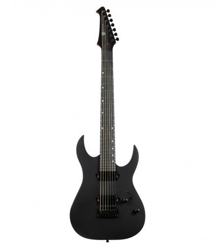 SPIRA Guitars S-407 MBK Satin Black