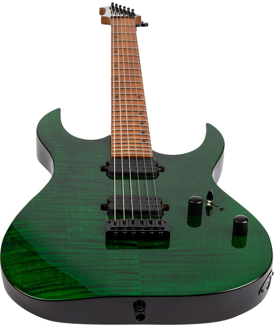 SPIRA Guitars S-450 TGR Transparent Green
