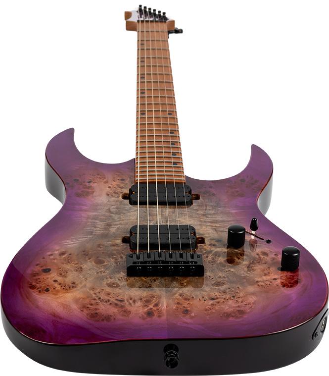 SPIRA Guitars S-450 TPP Transparent Purple