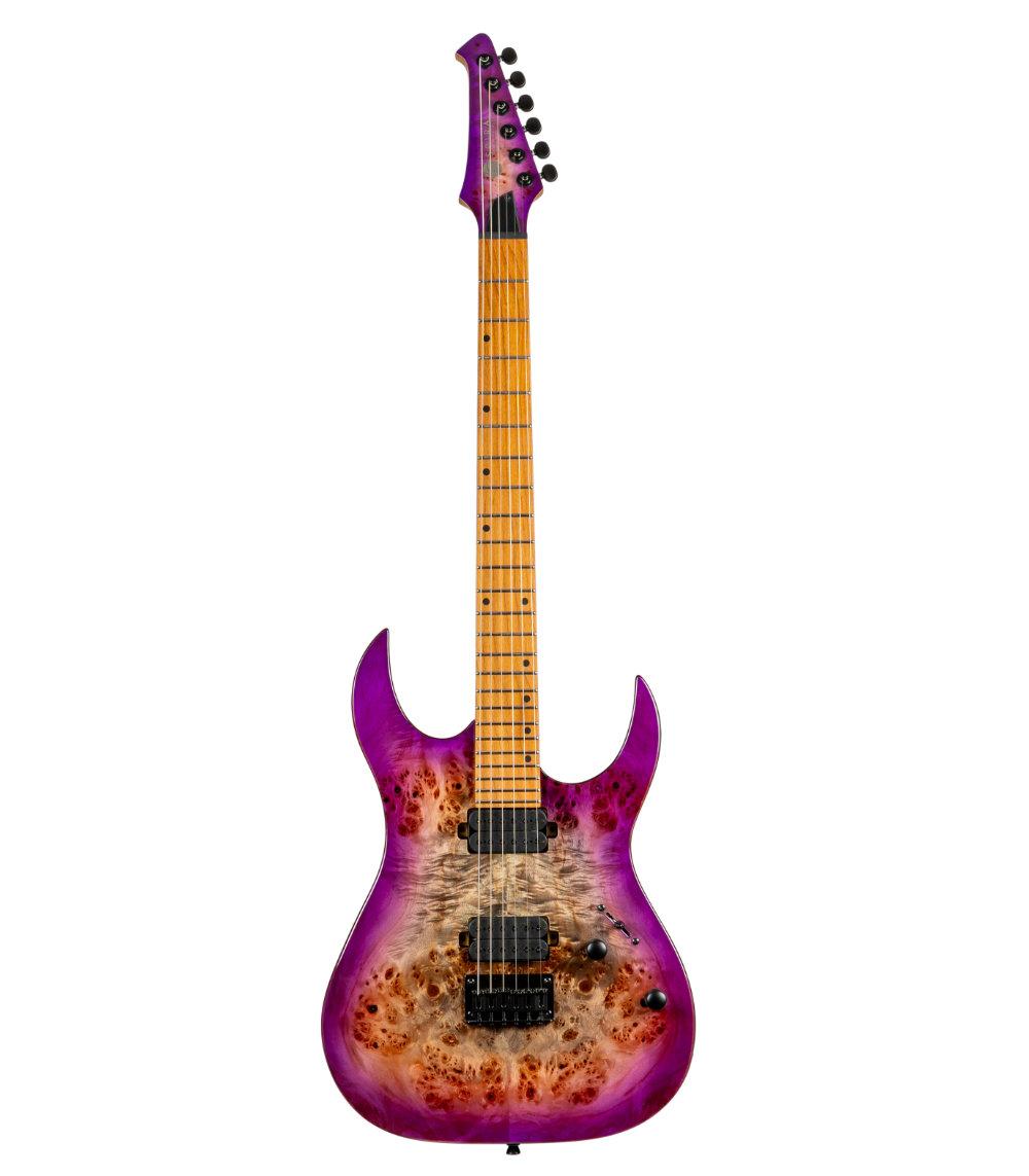 SPIRA Guitars S-450 TPP Transparent Purple