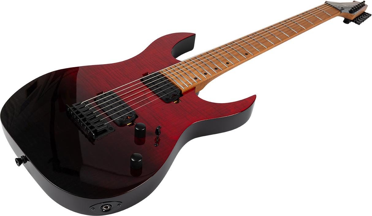 SPIRA Guitars S-457 TRD Transparent Red
