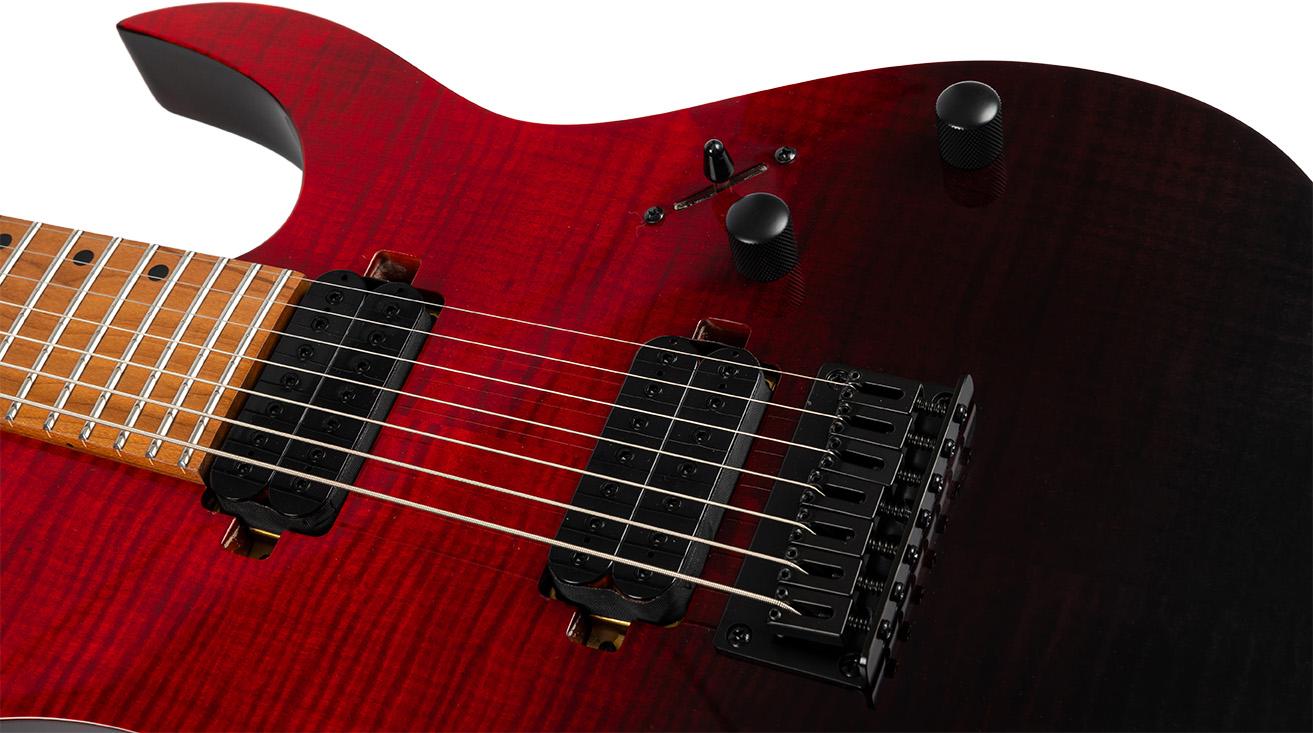 SPIRA Guitars S-457 TRD Transparent Red