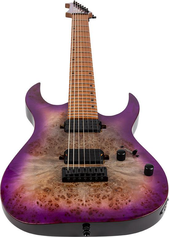 SPIRA Guitars S-457 TPP Transparent Purple