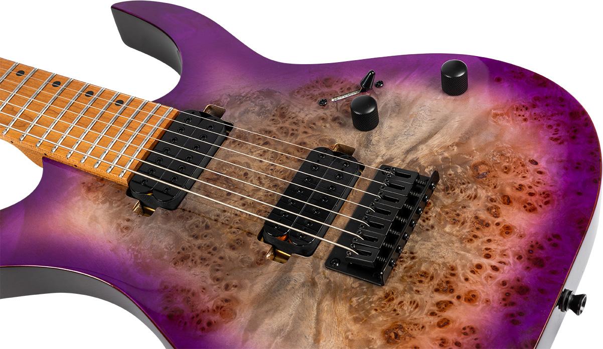 SPIRA Guitars S-457 TPP Transparent Purple