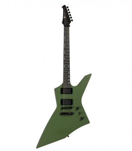 SPIRA Guitars X-400 MGR Satin Green