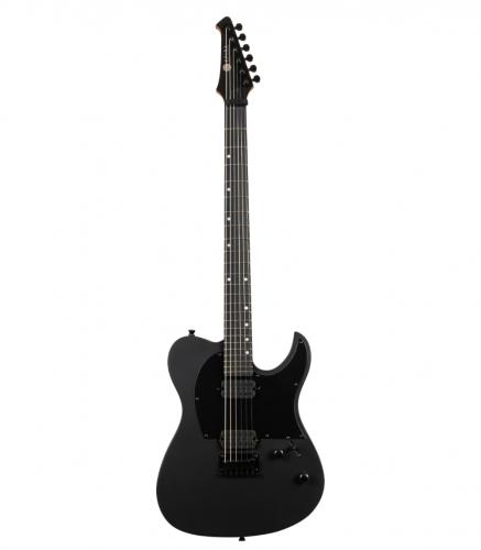SPIRA Guitars T-400 Baritone MBK Satin Black 