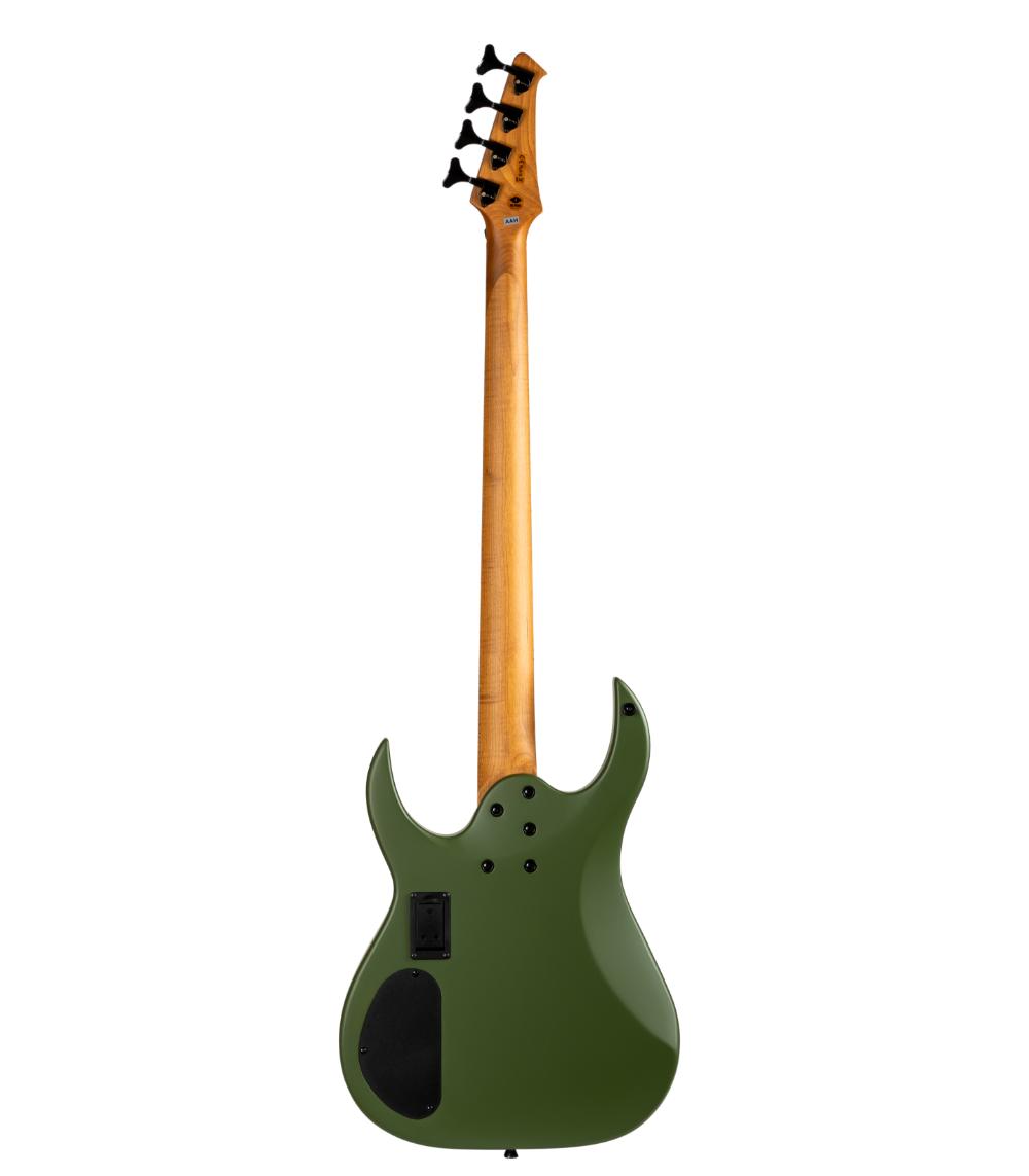 SPIRA Guitars B-400 MGR Satin Green