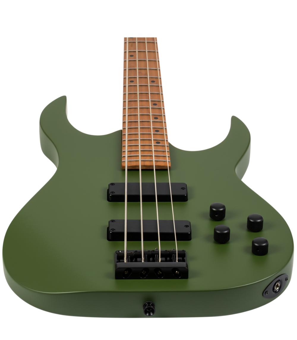 SPIRA Guitars B-400 MGR Satin Green
