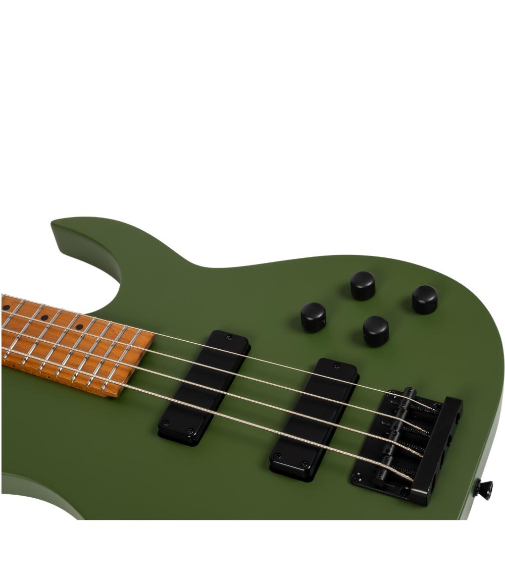 SPIRA Guitars B-400 MGR Satin Green