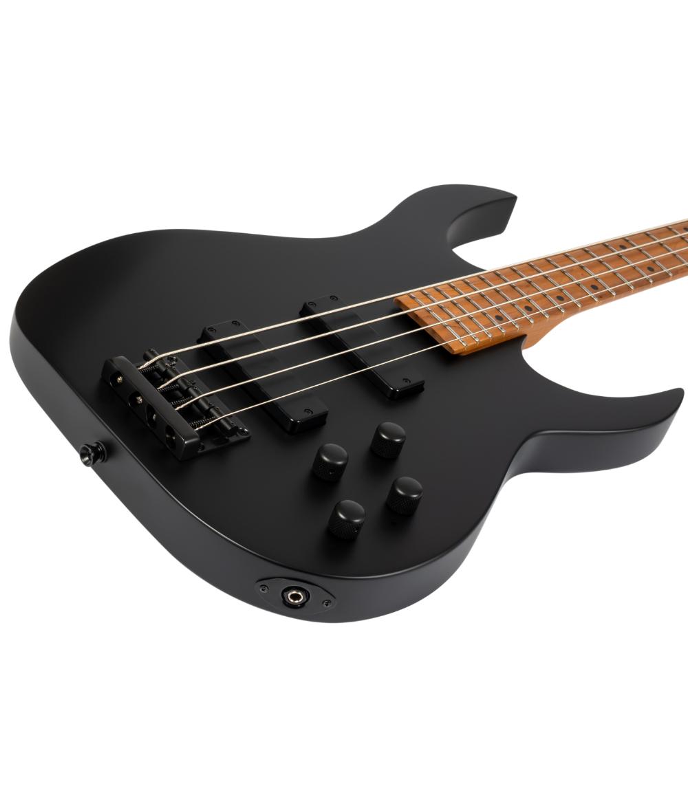 SPIRA Guitars B-400 MBK Satin Black