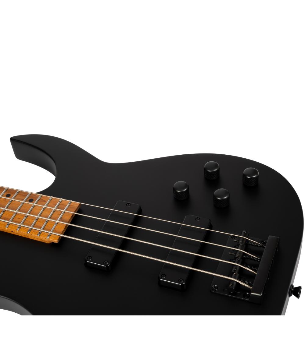 SPIRA Guitars B-400 MBK Satin Black