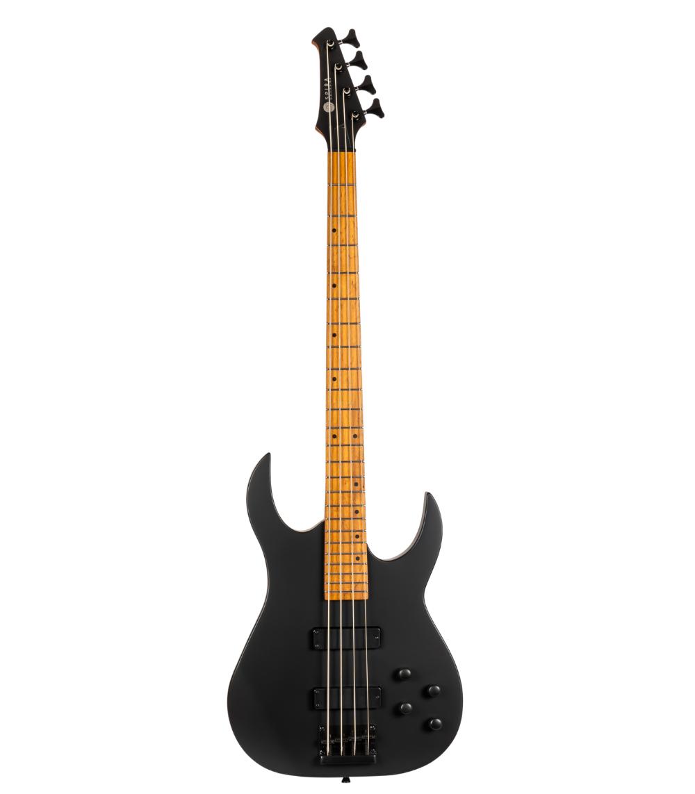 SPIRA Guitars B-400 MBK Satin Black