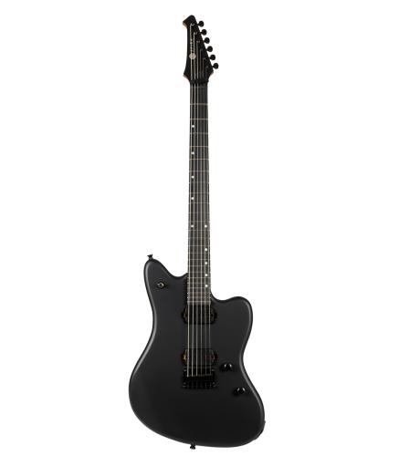 SPIRA Guitars J-400 MBK Baritone Satin Black