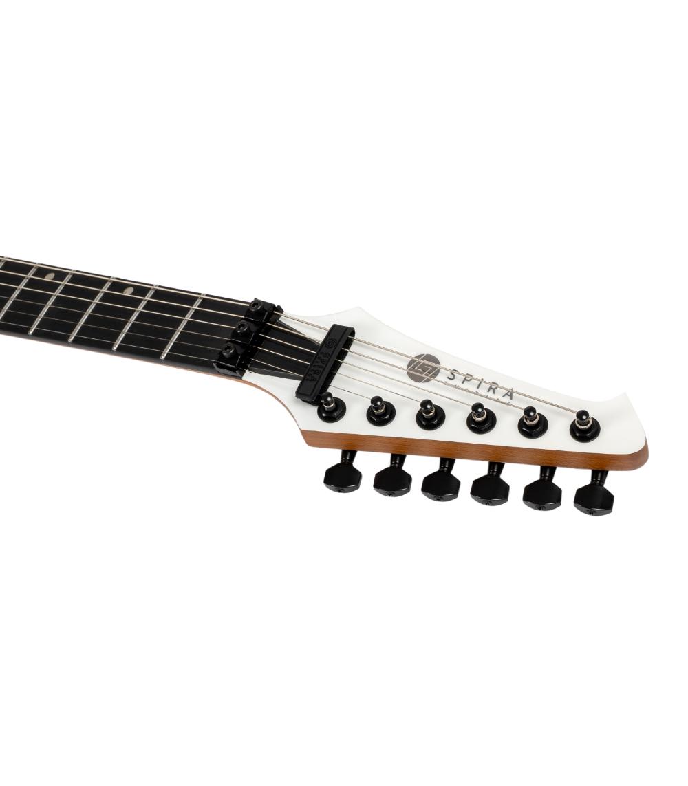 SPIRA Guitars SR-420 MWH Satin White