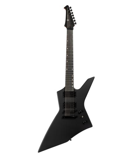SPIRA Guitars X-407 MBK Satin Black