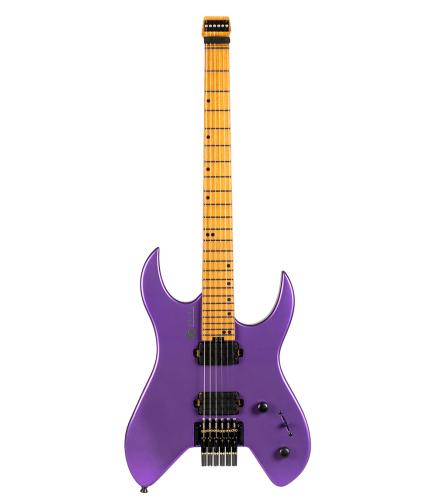 SPIRA Guitars S-400 Headless MPP Satin Purple