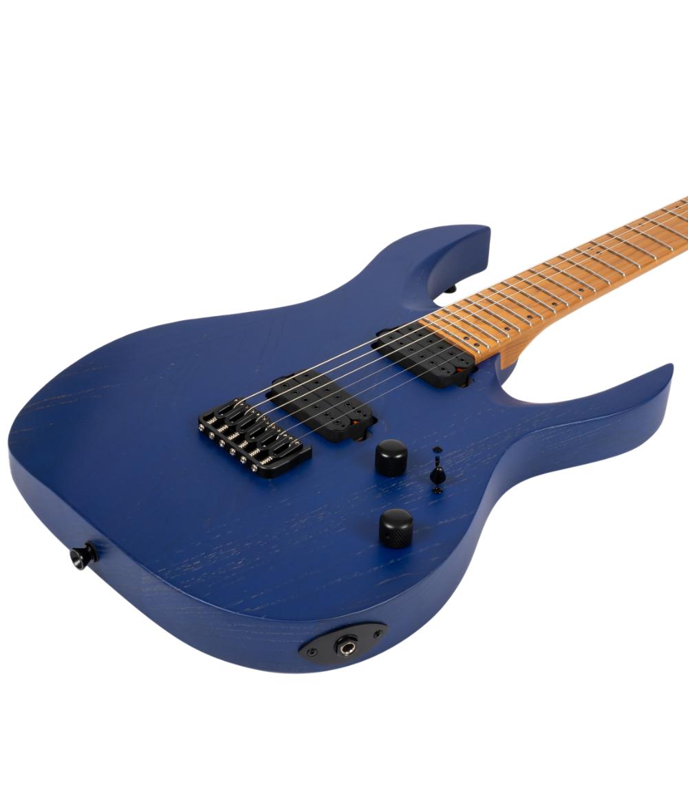 SPIRA Guitars S-600 ABL Stained Blue