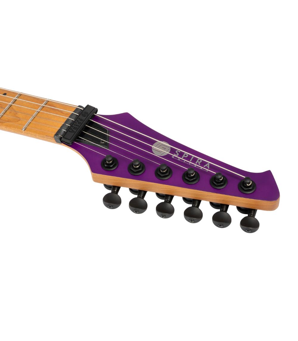 SPIRA Guitars S-600 APP Stained Purple