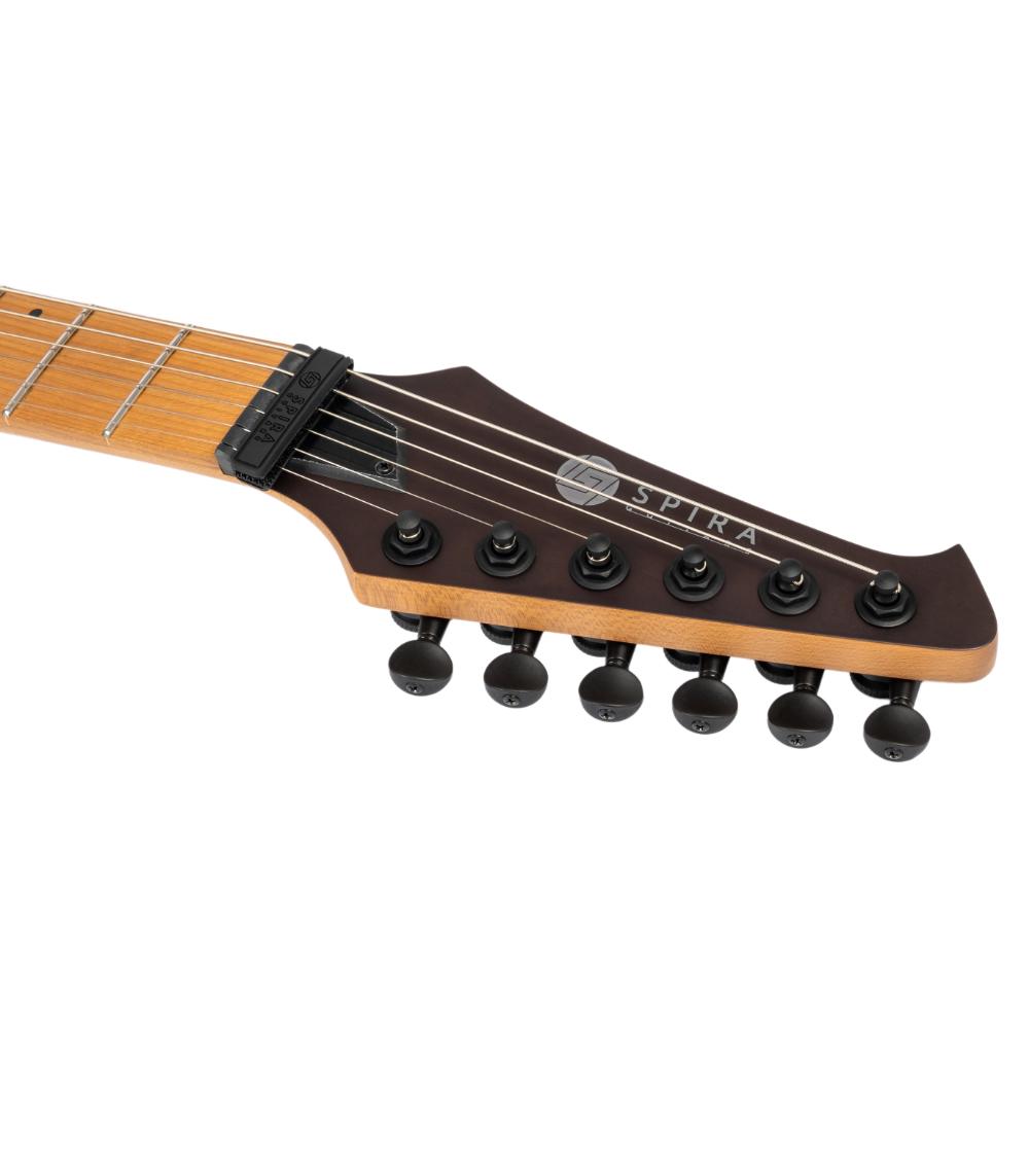 SPIRA Guitars S-600 AGY Stained Dark Grey