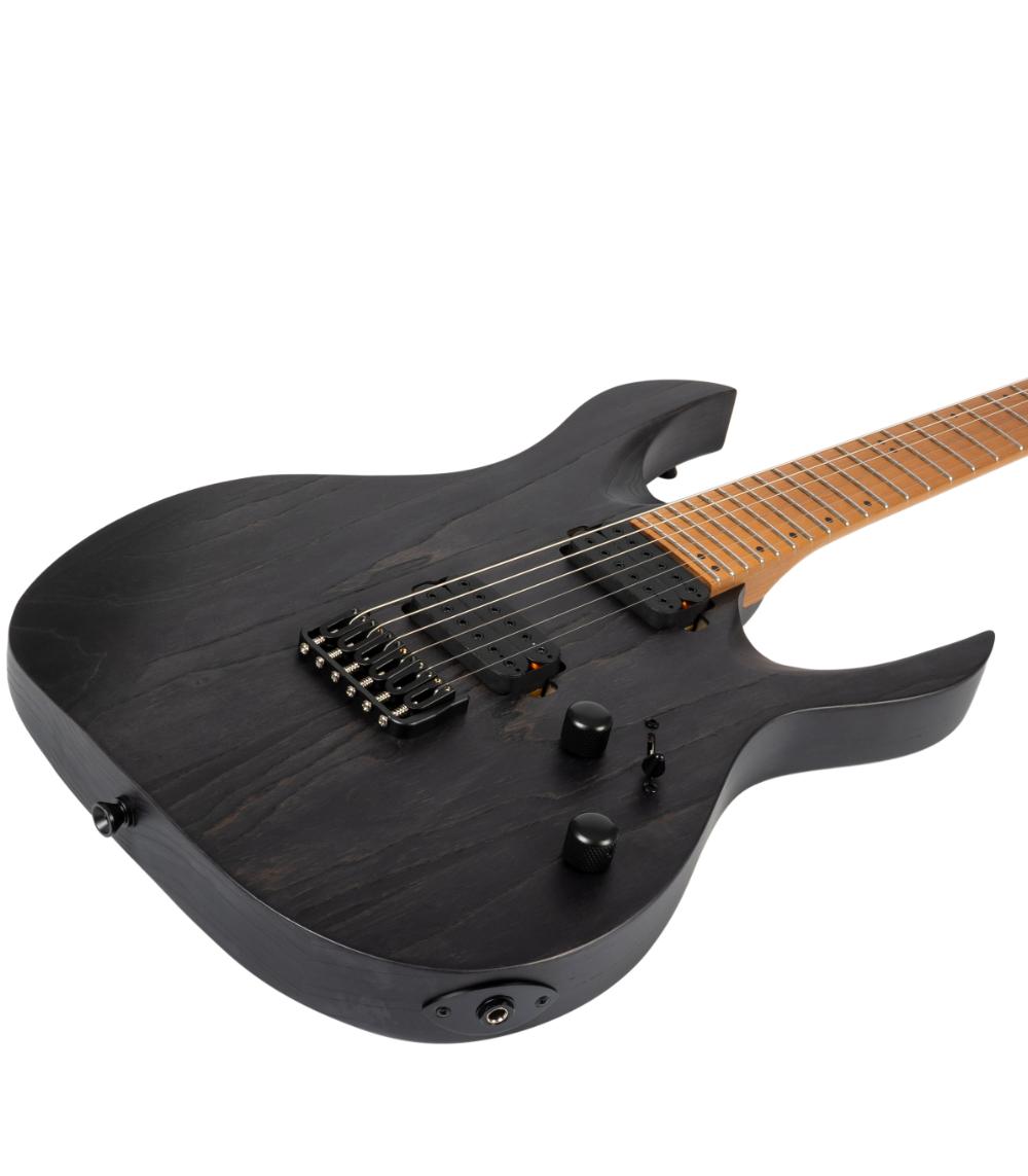 SPIRA Guitars S-600 AGY Stained Dark Grey