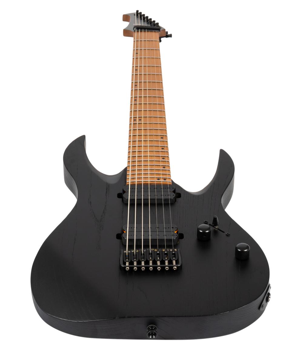 SPIRA Guitars S-607 ABK Stained Black