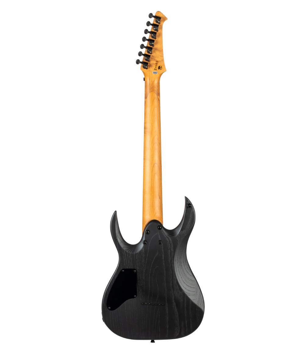 SPIRA Guitars S-607 ABK Stained Black