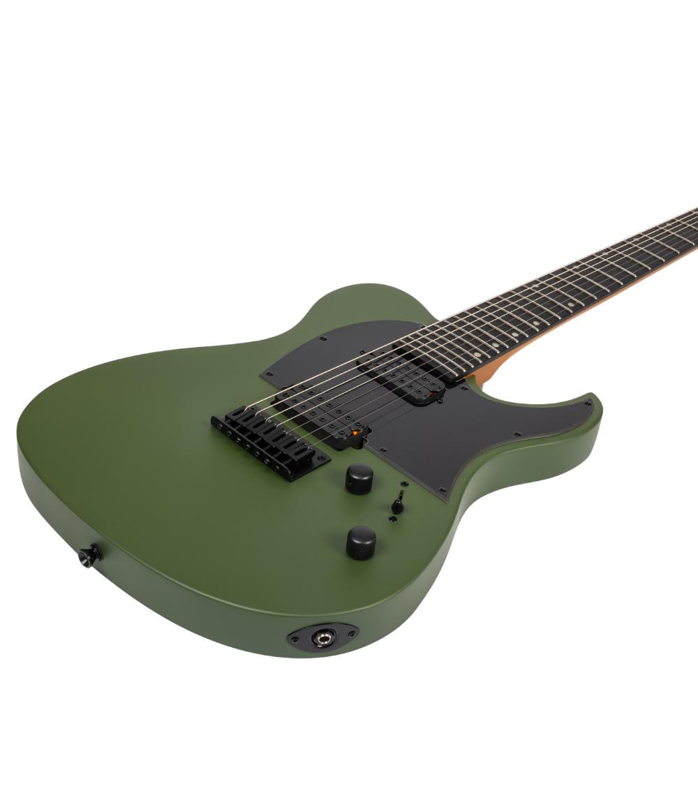 SPIRA Guitars T-407 MGR Satin Green